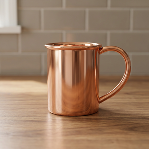 Usine de gros écologique Moscou Mule acier inoxydable cuivre bière chope Logo gravé personnalisé pour une utilisation de bureau - Product Image 1