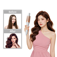 Fer à friser électrique 30 mm, fer à friser intelligent à grand diamètre pour cheveux, fer à friser automatique rotatif professionnel, portable