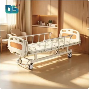 <span class=keywords><strong>Lit</strong></span> d'hôpital manuel à <span class=keywords><strong>deux</strong></span> fonctions et <span class=keywords><strong>deux</strong></span> manivelles, réglable, moderne, économique, <span class=keywords><strong>pour</strong></span> <span class=keywords><strong>personnes</strong></span> âgées, handicapées et soins à domicile - Product Image 3