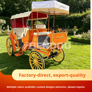 Charrette/Calèche/Chariot Électrique de Luxe de Style Européen pour Mariages et Visites Touristiques - Product Image 3