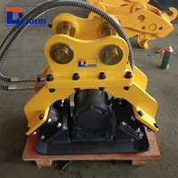 Compacteur vibrant hydraulique lourd haute fréquence pour le compactage des sols et des fondations routières municipales