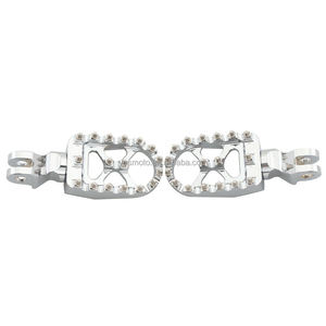 Clavija de pie ancho para motocicleta, estilo MX para <span class=keywords><strong>Triumph</strong></span> <span class=keywords><strong>Bonneville</strong></span> T100 T900 2001-2015 Scrambler 2006-2015 (frontal) - Product Image 5