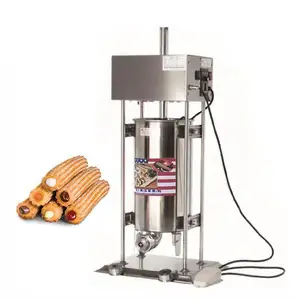 high quality spanish automatic churros making machine with fryer (3L)