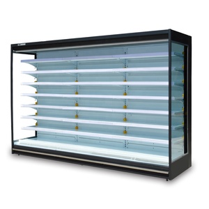 Equipo de Refrigeración para Supermercados, Exhibidor Refrigerado <span class=keywords><strong>Abierto</strong></span> de Múltiples Niveles, Vitrina Refrigerada Comercial - Product Image 3