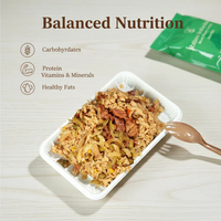 Factory Wholesale Self-Heating Instant Rice Ready Meals Emergency Food Rations OEM Custom Label Halal ISO Certified Bulk Supply