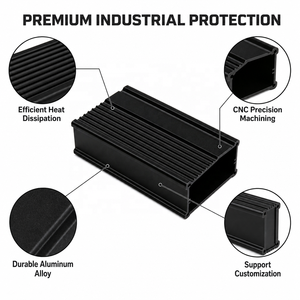 Boîtier en aluminium sur mesure usiné CNC, boîtier spécialisé pour équipement audio haut de gamme, boîtier en aluminium sur mesure pour carte de circuit imprimé - Product Image 4