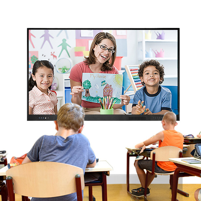 Riotouch 75 Inch Smart Interactive Whiteboard Touch Screen Smart Board Interactive Price Flat Panel Display for School