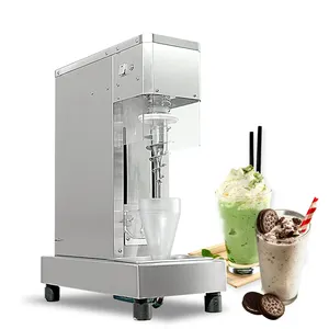 Mezclador de helado de fruta auténtica, máquina de perforación de remolino de yogurt, helado, frutas reales, impuestos de fábrica de China incluidos