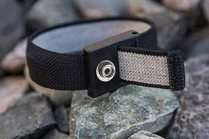 Lot de 2. Bracelet antistatique de mise à la terre conçu pour la protection contre les radiations électromagnétiques et la connexion à la terre - Idéal pour le bureau, le sol ou le yoga - Product Image 4