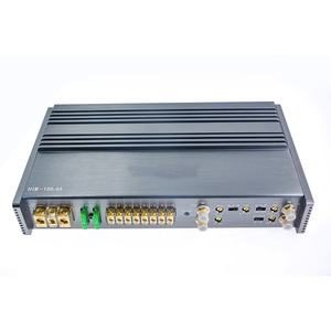 Hifine Hf100.4 12V <b>Car</b> <b>Amplifier</b> 4 Channels Aluminum Alloy Speaker Compatible - Product Image 3