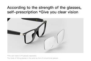 Lunettes intelligentes Bluetooth M01, lunettes de soleil polarisées UV400, musique sans fil, appels mains libres, lunettes de plein air - Product Image 4