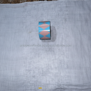 Servilleteros de madera hechos a mano con incrustaciones de resina de colores | Decoración de mesa única para bodas, fiestas y cenas diarias - Product Image 1