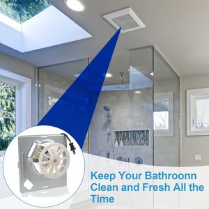 S97012026 S97008322 Conjunto DE MOTOR DE VENTILADOR DE BAÑO Compatible con 696N-R02 B 696N-R01 B 688-K 688-<span class=keywords><strong>J</strong></span> 688-<span class=keywords><strong>H</strong></span> 688-<span class=keywords><strong>G</strong></span> 663-<span class=keywords><strong>G</strong></span>/<span class=keywords><strong>H</strong></span>/<span class=keywords><strong>J</strong></span> - Product Image 5