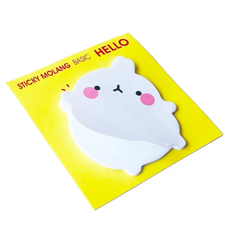 Office Quality Wholesale Custom Printed Die Cut Sticky Notes