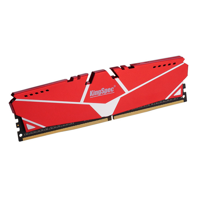 Kingspec Memoria Ram Ddr4 16GB 8GB Desktop Heatsink Memory Ram 3200Mhz Udimm 2666Mhz 3200Mhz Dimm Rams for Computer PC