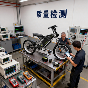 Moto Électrique Tout-Terrain 3000 W Vitesse Maximale 48 km/h Autonomie 80 km Vélo Électrique de Montagne 48 V VTT Électrique - Product Image 2