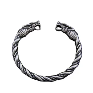 Stainless Steel Dragon Bracelet Jewelry Fashion Accessories Viking Men Wristband Cuff Bracelets bangles Silver bracelet bangle