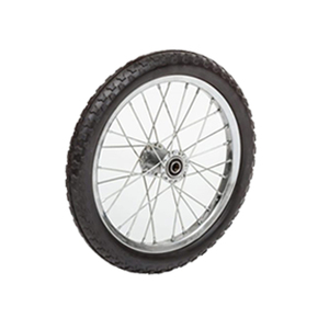 Gran oferta, ruedas de neumáticos sin planos de espuma de poliuretano PU sólido para carros de herramientas de jardín de césped, rodillo de Material de hierro plástico de nueva condición - Product Image 5