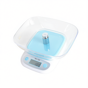 Báscula de Cocina Digital SH-125 con Capacidad de 10 kg y Recipiente Transparente para Cocinar, Hornear y Medir - Product Image 2
