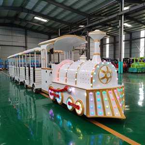 Manèges de divertissement personnalisés enfants mini train sans rail <span class=keywords><strong>parc</strong></span> d'attractions 27 places <span class=keywords><strong>Royal</strong></span> Train sans rail à vendre - Product Image 4
