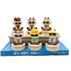 Customized PVC Silicone Soft Rubber Cartoon Anime IP <b>Cute</b> Kawaii Character <b>Doll</b> Stamp Figures Stampers Figurine Stamps - Product Image 3