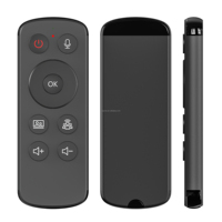Télécommande intelligente métallique 13 touches 32 ultra-minces IR/BLE/RF433 à code fixe pour climatiseur/projecteur/audio/STB/lampes/ventilateur de climatisation/chauffage