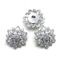 Cristal Strass Diamant Zircon Embellissements Boutons Coudre sur Fleur Forme Boutons pour Diy Décoration pour Vêtements Vêtements Vêtements