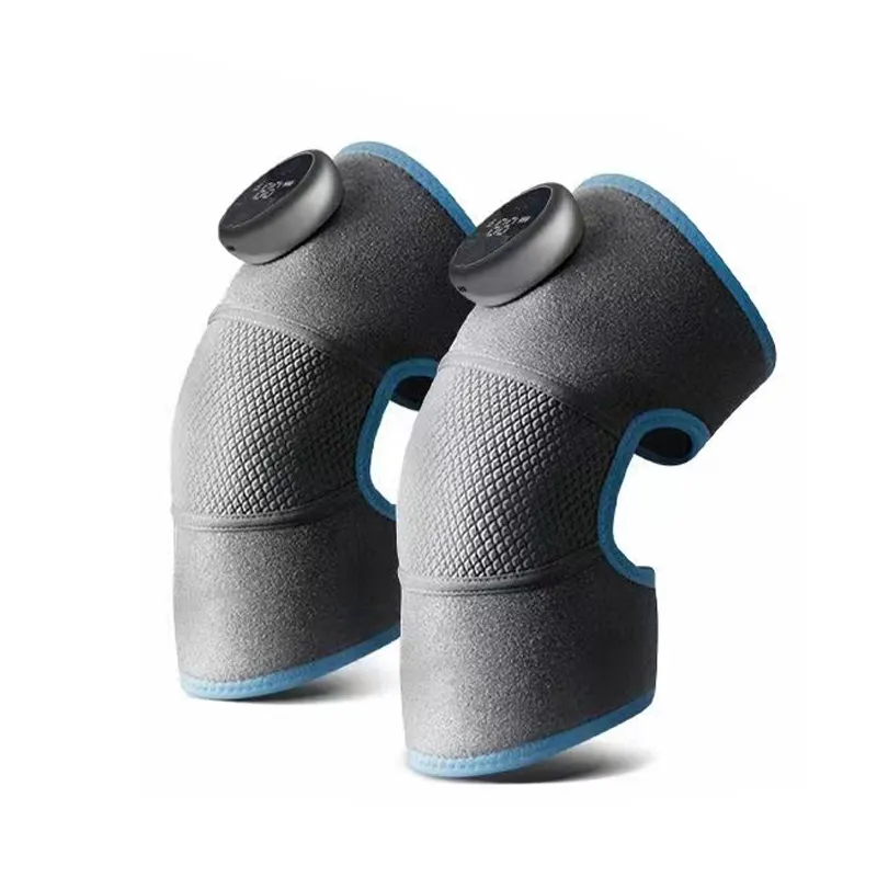 Masajeador eléctrico infrarrojo inteligente personalizado, masajeador de rodilla con vibración calentada, alivio del dolor en las articulaciones y los hombros