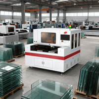 Nouvelle machine de découpe laser infrarouge picoseconde à miroir de type portique CNC, refroidie par eau, haute précision, multifonctionnelle AI/BMP/LAS