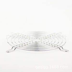 Vente directe d'usine, grille de protection pour ventilateur de 13,5 cm, placage chrome, maille métallique, protection pour ventilateur axial, accessoire de refroidissement - Product Image 5