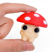 Porte-clés anti-stress tendance transfrontalier en forme de mangoustan, avec mécanisme clicker, idéal comme petit cadeau