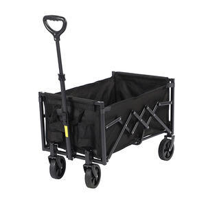 Práctico <span class=keywords><strong>y</strong></span> conveniente Carro de mano para pícnic al aire libre con <span class=keywords><strong>cuatro</strong></span> ruedas plegables de gran capacidad Material de tela Oxford Carro de mano plegable - Product Image 4