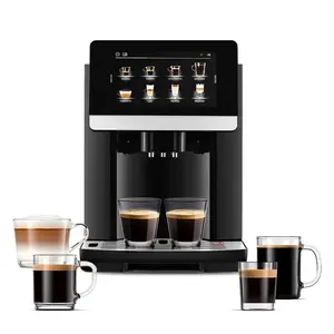  Groothandel Custom Logo Commerciële Automatische Espresso Koffiemachine Voor Het Bedrijfsleven