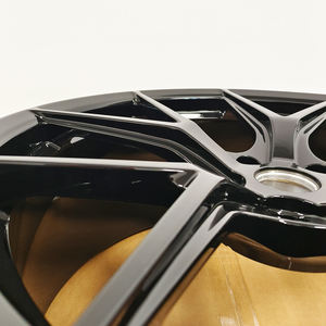 Jantes forgées monobloc noir brillant 5x114.3 20 22 pouces concaves pour <span class=keywords><strong>Porsche</strong></span> Taycan 911 991 Audi <span class=keywords><strong>E</strong></span>-<span class=keywords><strong>tron</strong></span> <span class=keywords><strong>Gt</strong></span> Corvette C8 BMW 3 - Product Image 6