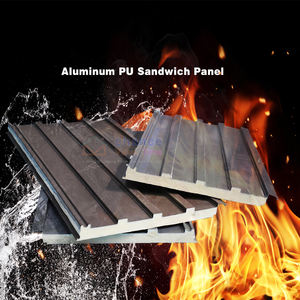 Chaillage Facile à installer Panneau sandwich pour toit isolé Panneaux sandwich en alliage d'aluminium adaptés à la construction <span class=keywords><strong>de</strong></span> <span class=keywords><strong>toits</strong></span> - Product Image 1