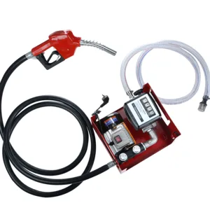 Kit de pompe de transfert de carburant à kérosène pour huile diesel auto-amorçante électrique 220v AC avec buse de compteur et pompe de transfert d'huile de tuyau