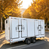 Maison mobile de haute qualité pour salle de bain, conteneur d'habitation flexible et durable, maison préfabriquée pour toilettes publiques (kit)