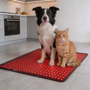 Manteau de thérapie par lumière rouge pour <span class=keywords><strong>chien</strong></span>, portable, avec dispositif de minuterie intégré, batterie intégrée et télécommande pour le <span class=keywords><strong>traitement</strong></span> médical des chats et des chiens - Product Image 5
