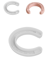 Moule en silicone HY pour fer à cheval en résine, moule de moulage en époxy pour sabot, décoration d'intérieur