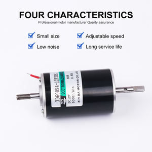 <span class=keywords><strong>Moteur</strong></span> à courant continu à double arbre <span class=keywords><strong>12V</strong></span>/24V <span class=keywords><strong>moteur</strong></span> à grande <span class=keywords><strong>vitesse</strong></span> 10000 tr/min, régulation <span class=keywords><strong>de</strong></span> <span class=keywords><strong>vitesse</strong></span> positive et négative <span class=keywords><strong>de</strong></span> puissance 80W - Product Image 2