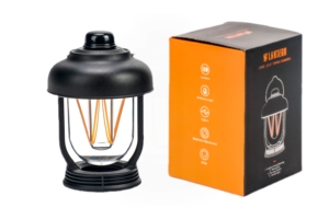 2025 cổ điển di động cắm trại đèn lồng treo lều cổ điển LED RETRO đèn ánh sáng có thể sạc lại - Product Image 6