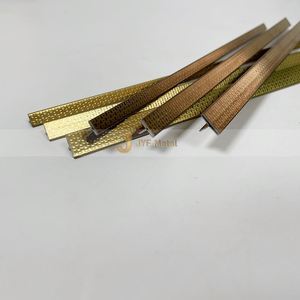 Perfil de Metal Moderno EX150 en Forma de T, Acero Inoxidable 304 de Alta Calidad, Impermeable y Duradero para Decoración de Paredes y Pisos - Product Image 2