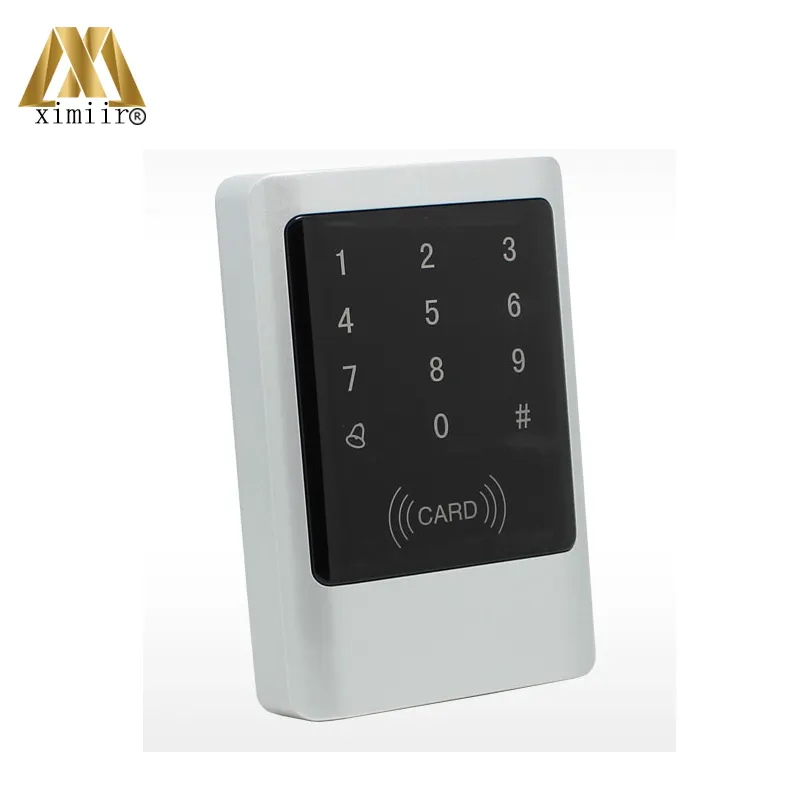 Access Card Reader WG26 WG34 Door Security Wiegand RFID MF Card Reader 125KHZ 13.56MHZ Smart Card Access Control Reader Keypad M07-K