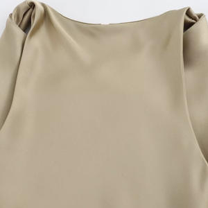 10%OFF XS-L Summer <strong>Dress</strong> Elegant Sleeveless Round Neck <strong>Dress</strong> <strong>Pinafore</strong> <strong>Dress</strong> - Product Image 3