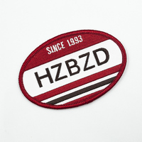 Patch Karet PVC 3D Timbul Lembut dengan Logo Embos, Transfer Panas untuk Aksesoris Pakaian Streetwear