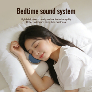 Ultra Thin Bluetooth Under Pillow <b>Speaker</b> Hi Fi Sound Mini Wireless Sleep Audio Player White Noise - Product Image 4