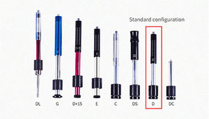 เครื่องทดสอบความแข็งแบบพกพา บล็อกเหล็ก บริเนล วิคเกอร์ส พร้อมจอแสดงผล OLED ความสว่างสูง รองรับการจัดเก็บข้อมูลสูงสุด 500 รายการ สำหรับโลหะ - Product Image 5