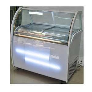 Giá Rẻ Nhỏ Ý Ice Cream Hiển Thị Showcase Máy Làm Lạnh/Sâu Tủ Đông/Tủ Lạnh - Product Image 1