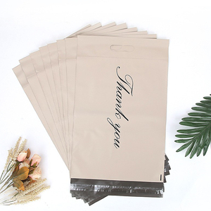 Nouveau Poly Matériau Personnalisé En Plastique Portable Paquet D'expédition Enveloppes Sac Compostable Poignée Sac D'affranchissement - Product Image 5