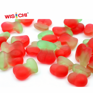 Muestra Gratuita de Gomitas de Pectina con Sabor a Cereza, Marca Privada, Dulces OEM, Buena Oferta, Producto Vegano Halal, Venta al por Mayor, Sabor Frutal - Product Image 1